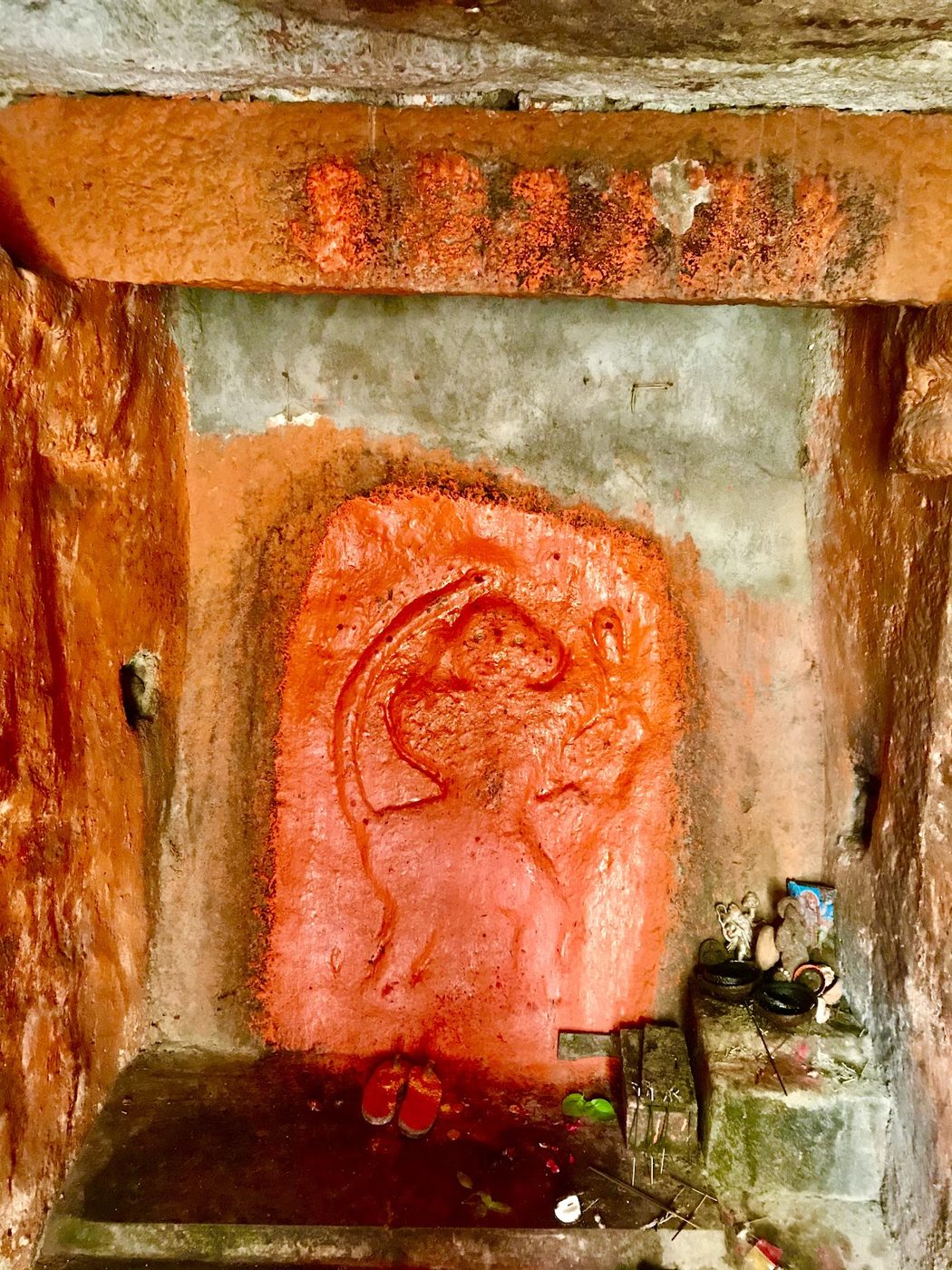 The Swayambhu Shiva lingam